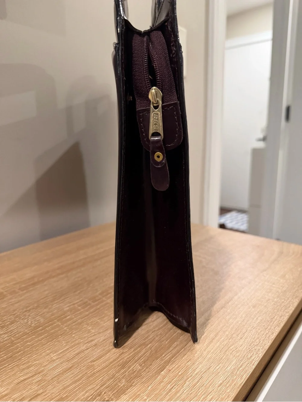 Vintage Leather Executive Binder / Briefcase